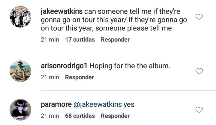 Paramore confirma que fará turnê em 2017